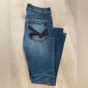 Buckle Men's Bootcut Jeans - Blue